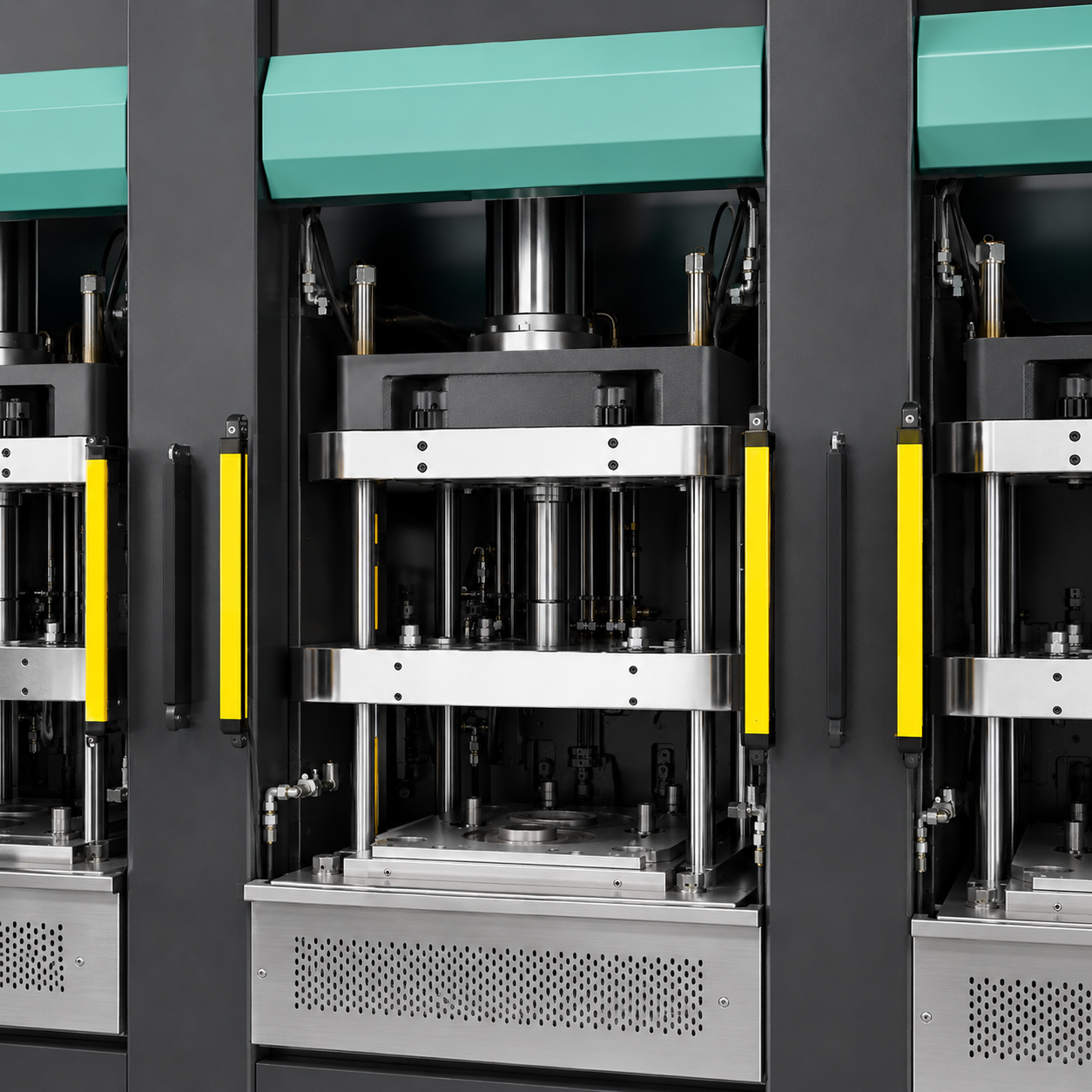 6 Station Automatic EVA Foam Injection Molding Machine PLC Touch Control For Crocs Slipper Sport Shoe Midsole One Step Forming-{$k+1}