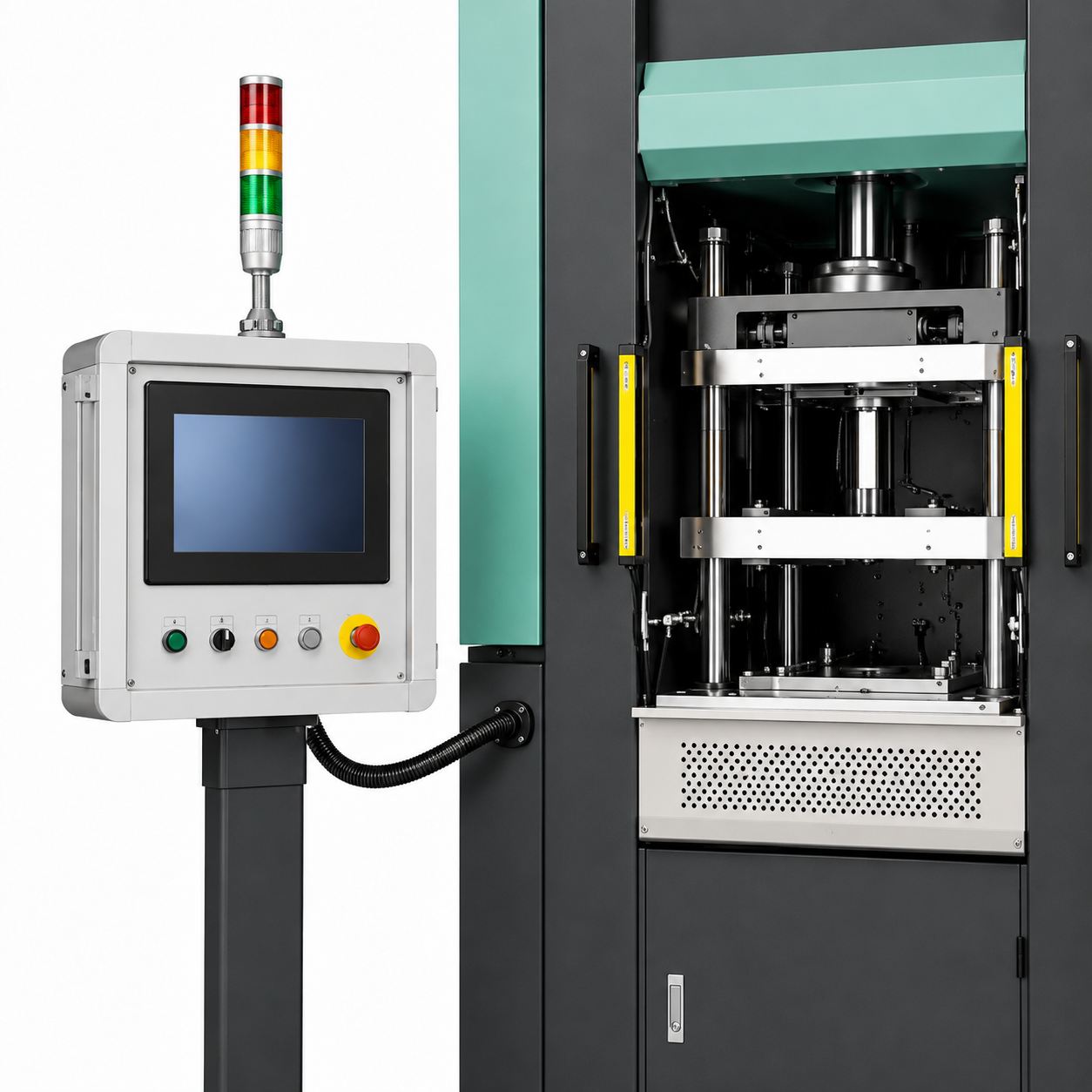6 Station Automatic EVA Foam Injection Molding Machine PLC Touch Control For Crocs Slipper Sport Shoe Midsole One Step Forming-{$k+1}