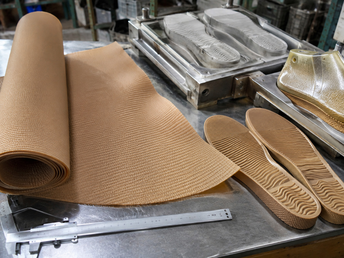 TPR Roll Sheet, Thermoplastic Rubber Sheet For Shoe Sole Material-{$k+1}