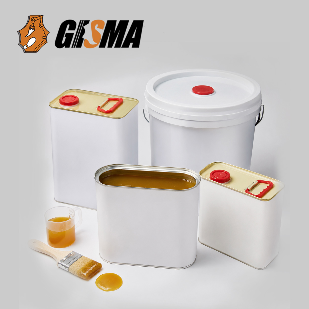 Yellow Neoprene Contact Adhesive For Shoe Upper Lamination, ShoeMaking Chloroprene Rubber Glue