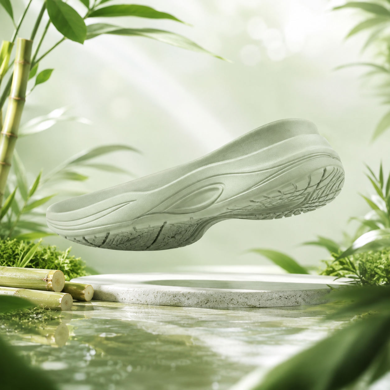 Ultra-Light Sugarcane-Based Bio-EVA Foam Sole-{$k+1}