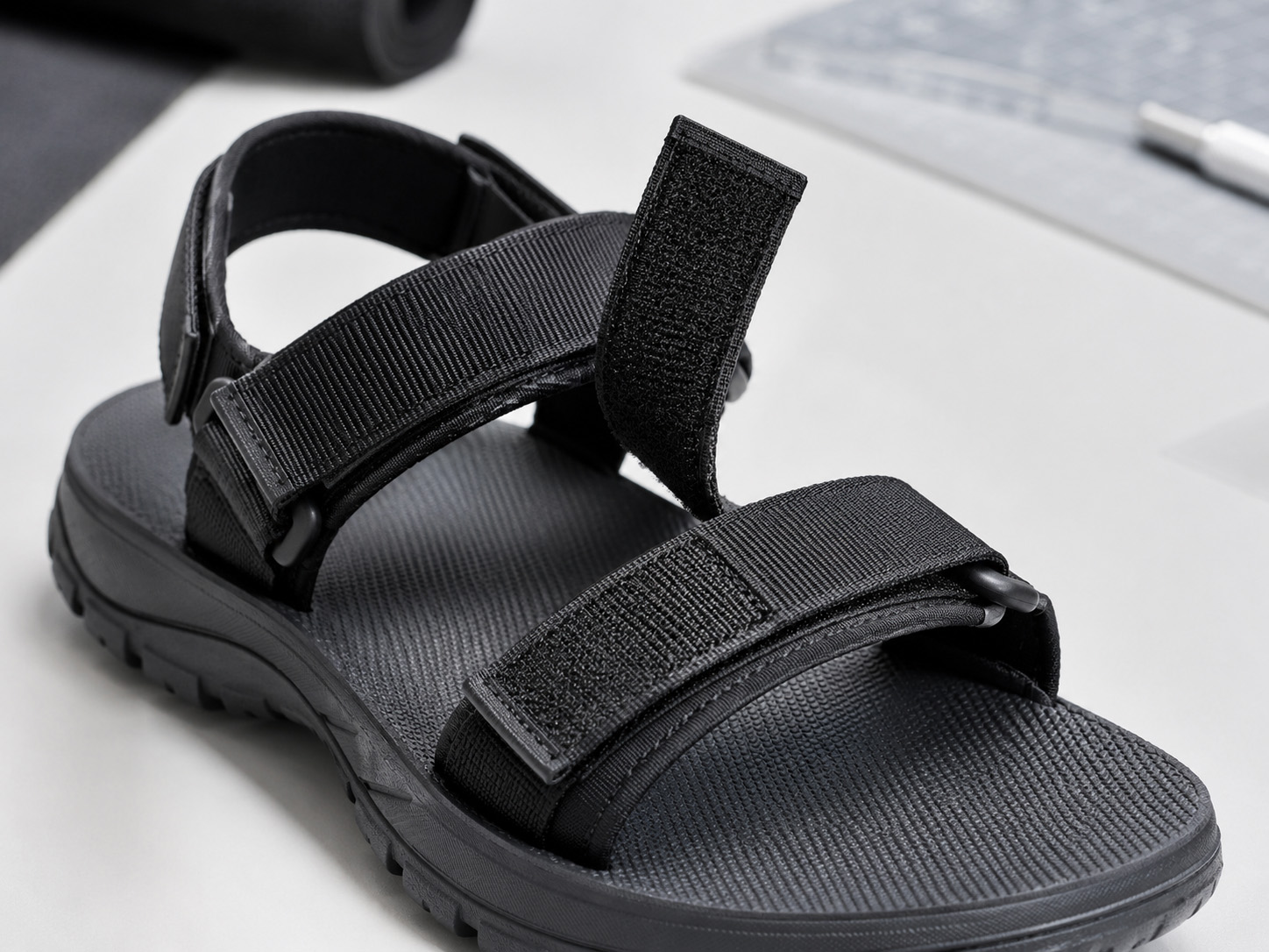 Hook And Loop Tape For Shoe Making, Nylon Self-gripping Velcro Strap For Sneaker Sandal Safety Shoe Vamp Fastener-{$k+1}