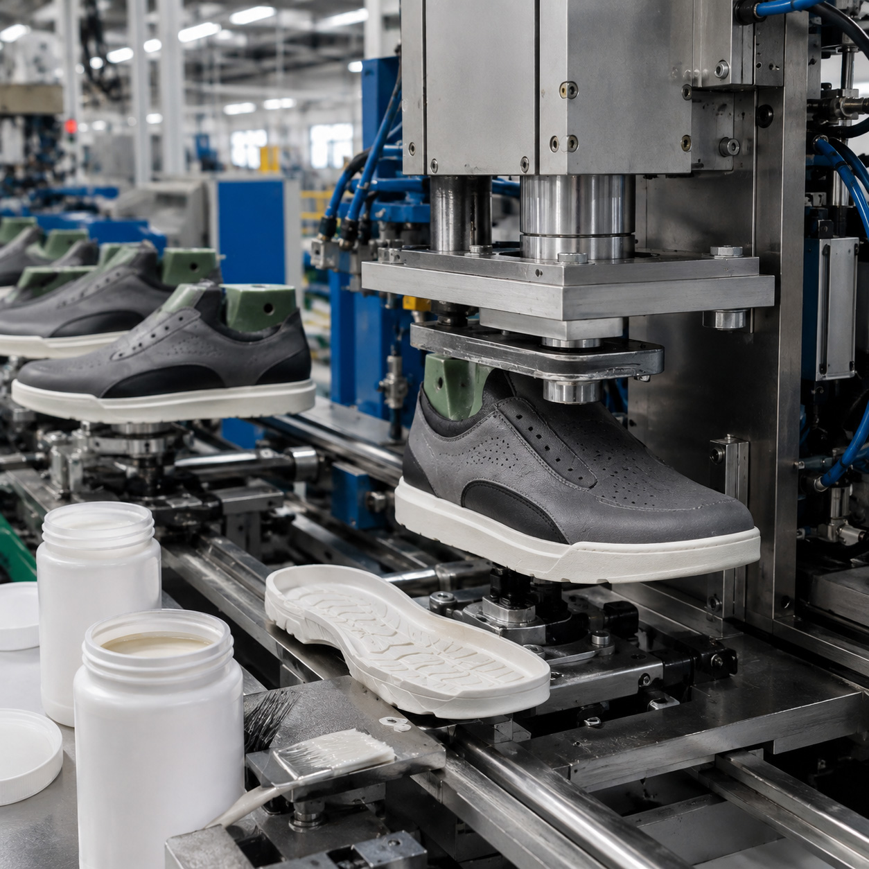 High-Performance 1K Heat-Activated Water-Based PU Adhesive for Automated Upper-to-Sole Bonding High-Performance 1K Heat-Activated Water-Based PU Adhesive for Automated Upper-to-Sole Bonding