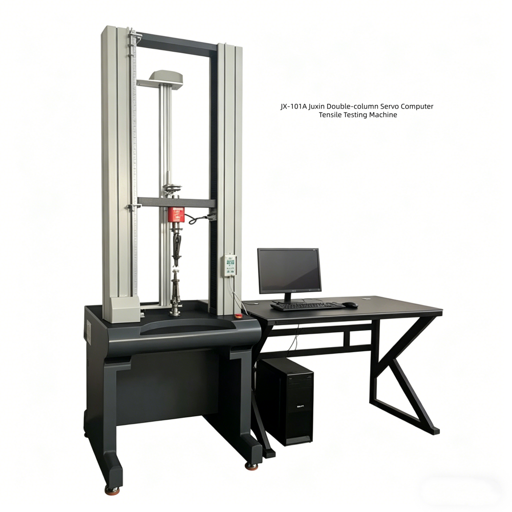 JX-101A 钜鑫双柱式伺服电脑拉力试验机-{$k+1}