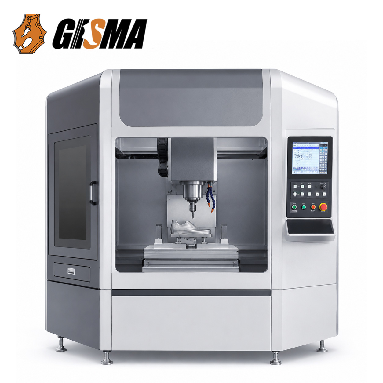 高精度全自动 CNC 鞋楦雕刻机 数控鞋楦车床数字化铣削设备 PE 塑料实木铝楦制作 鞋业样品开发专用