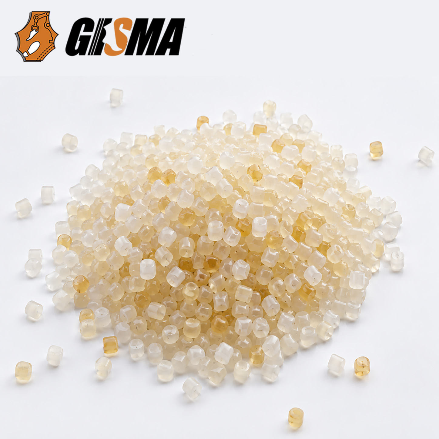 超临界氮气 / 二氧化碳发泡 PEBAX 原料颗粒，高回弹聚醚嵌段酰胺粒子，马拉松竞速跑鞋中底原材料